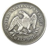90% Silver USA 1839 Backward Head Half Dollar Patterns Copy Coin