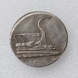 Ancient Persian Empires 350BC-333BC,Artaxerxes III Silver Plated Copy Coin About 24.5mm