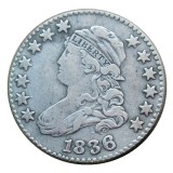 90% Silver US 1831-1838 Capped Bust Quarter Dollar Copy Coin
