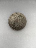United States Of America 1796 Liberty Dollar Two Faces Error Silver Plated Copy Coin