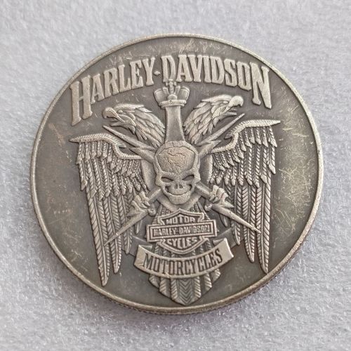 HB(332) US Morgan Silver Plated Dollar Magic Skeleton Copy Coin