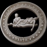 USA Cut Coin One Dollar Amazing Art Hollow Out Craft Collectible