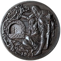 Copy Mechanical Coin Movable Mechanism Holy Grail Coin Roman Booteen Hobo Nickel Wandering Removable Sword Magic Coin Collectible Copy Mechanical Coin Movable Mechanism Holy Grail Coin Roman Booteen Hobo Nickel Wandering Removable Sword Magic Coin Collectible