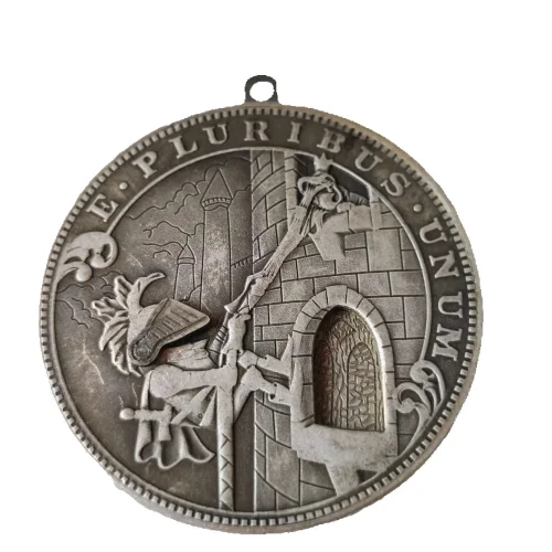 Copy Mechanical Coin Peeper Amazing Art Mechanism Collectible Craft