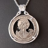 Copy USA Cut Coin One Dollar Amazing Art Hollow Out  Metal Craft Collectible 278