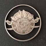 USA Cut Coin One Dollar Amazing Art Hollow Out  Metal Craft Collectible 323