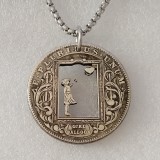USA Cut Coin One Dollar Amazing Art Hollow Out  Metal Craft Collectible 256