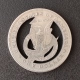 Copy USA Cut Coin One Dollar Amazing Art Hollow Out  Metal Craft Collectible 203