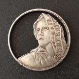 USA Cut Coin One Dollar Amazing Art Hollow Out  Metal Craft Collectible 324