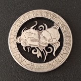Copy USA Cut Coin One Dollar Amazing Art Hollow Out  Metal Craft Collectible 219