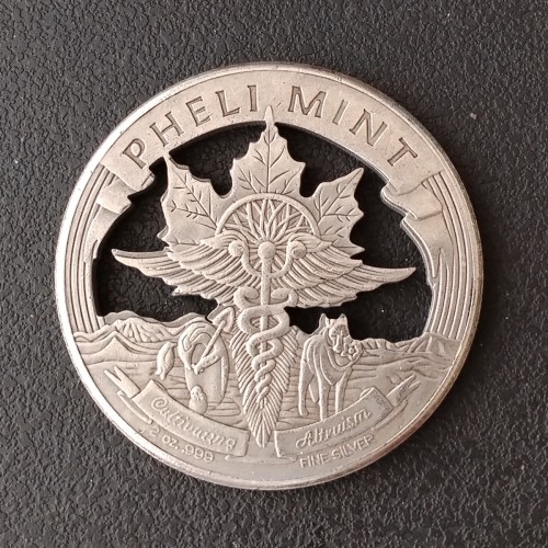 USA Cut Coin One Dollar Amazing Art Hollow Out  Metal Craft Collectible 245