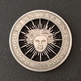 Copy USA Cut Coin One Dollar Amazing Art Hollow Out  Metal Craft Collectible 217