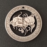 Copy USA Cut Coin One Dollar Amazing Art Hollow Out  Metal Craft Collectible 219