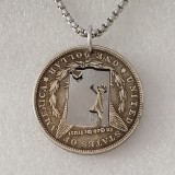 USA Cut Coin One Dollar Amazing Art Hollow Out  Metal Craft Collectible 256
