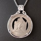 USA Cut Coin One Dollar Amazing Art Hollow Out  Metal Craft Collectible 253
