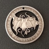 Copy USA Cut Coin One Dollar Amazing Art Hollow Out  Metal Craft Collectible 219