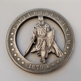 Copy USA Cut Coin One Dollar Amazing Art Hollow Out  Metal Craft Collectible 86