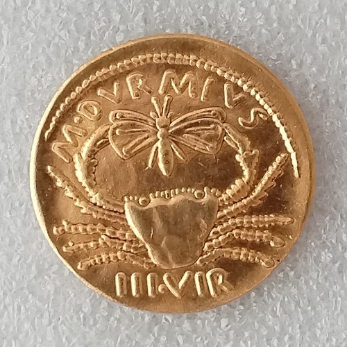RM(44)Ancient Roman Gold Plated Copy Coin