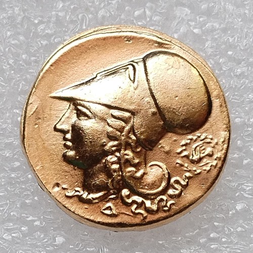 G(54)Ancient Greek Gold Plated Copy Coin