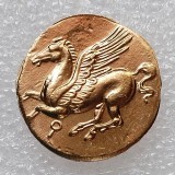 G(54)Ancient Greek Gold Plated Copy Coin