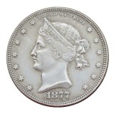 USA 90% Silver 1838-1882  Different Head Half Dollar Patterns Silver Plated Copy Coin