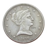USA 90% Silver 1838-1882  Different Head Half Dollar Patterns Silver Plated Copy Coin