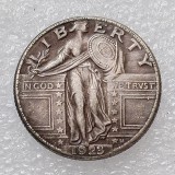 US 90% Silver 1923 Standing Liberty Quarter Dollar  Copy Coin