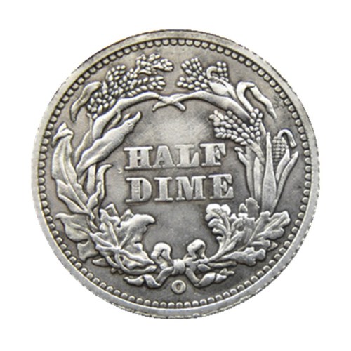 90% Silver US 1872P/S Liberty Seated Half Dime Legend Obverse Copy Coins