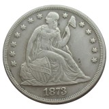 90% Silver US 1870S 1872S 1873S Seated Liberty Dollar Copy Coin