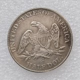 90% Silver USA 1855 Seated Liberty Half Dollar  Copy Coin