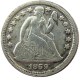 90% Silver US 1859 P/S Liberty Seated Dime Copy Coin