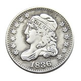 90% Silver USA 1836 Capped Bust 5C Copy Coins