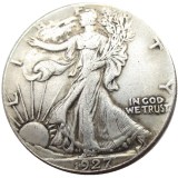 90% Silver  US 1927S Walking Liberty Half Dollar Copy Coins