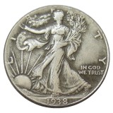 90% Silver US 1938 -P/D Walking Liberty Half Dollar Copy Coins