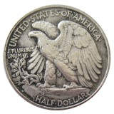 90% Silver US 1946 -P/D/S Walking Liberty Half Dollar Copy Coins