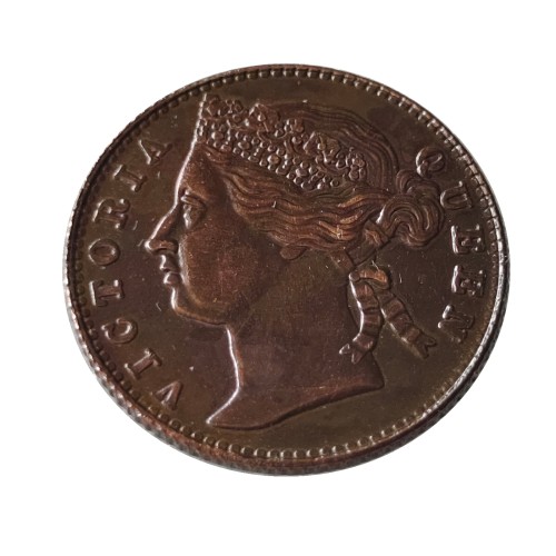 Malaysia 1/4 Cent 1889 Copper Copy Coins 18mm