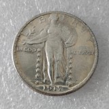 90% Silver US 1917 -D  Standing Liberty Quarter Dollar Copy Coin