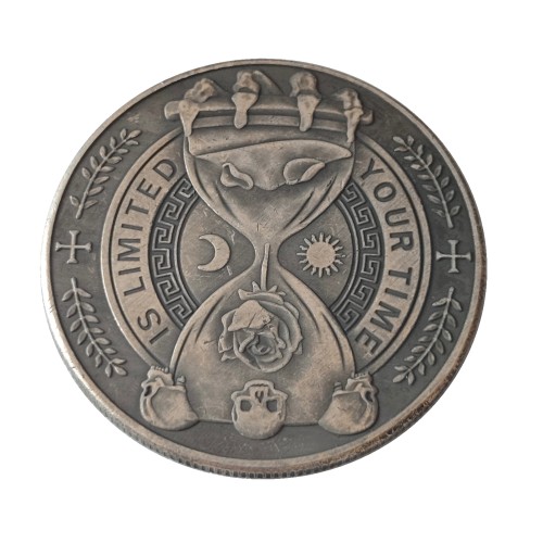 HB(337) US Morgan Hobo Silver Plated Dollar  Copy Coin