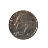 US 1946-1950 P/D/S Roosevelt Dime Silver Plated Copy Coin
