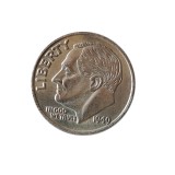 US 1946-1950 P/D/S Roosevelt Dime Silver Plated Copy Coin