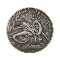 HB(339) US Morgan  Hobo Silver Plated Dollar  Copy Coin