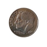 US 1946-1950 P/D/S Roosevelt Dime Silver Plated Copy Coin