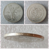 Mexico 1 Onza Libertad 1982 1989 Silver Plated Copy Coin 36mm Edge Lettering