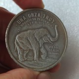 Mexico 1 Onza 1951 Silver Plated rarely Copy Coin 41MM