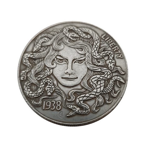 HB(341) US Morgan Hobo Silver Plated Dollar Copy Coin