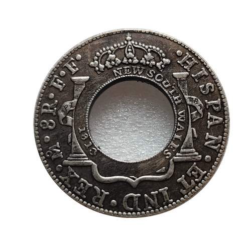 1780 - Carolus Ill- Mexico City Silver Plated rarely Copy Coin