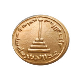 SA(32) Dinar of Arab Type 696 Gold Plated ancient Copy Coins 20mm