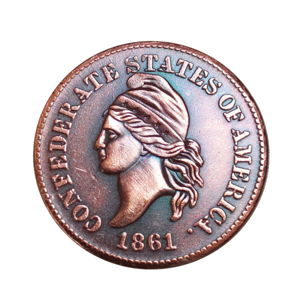 US 1 Cents Pattern 1861 Copy Coins