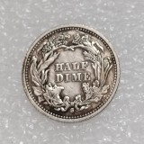 USA 1872P/S Liberty Seated Half Dime Legend Obverse Copy Coins