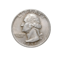 US Coins 1956 P/D Washington Quarter Dollar Silver Plated Copy Coin